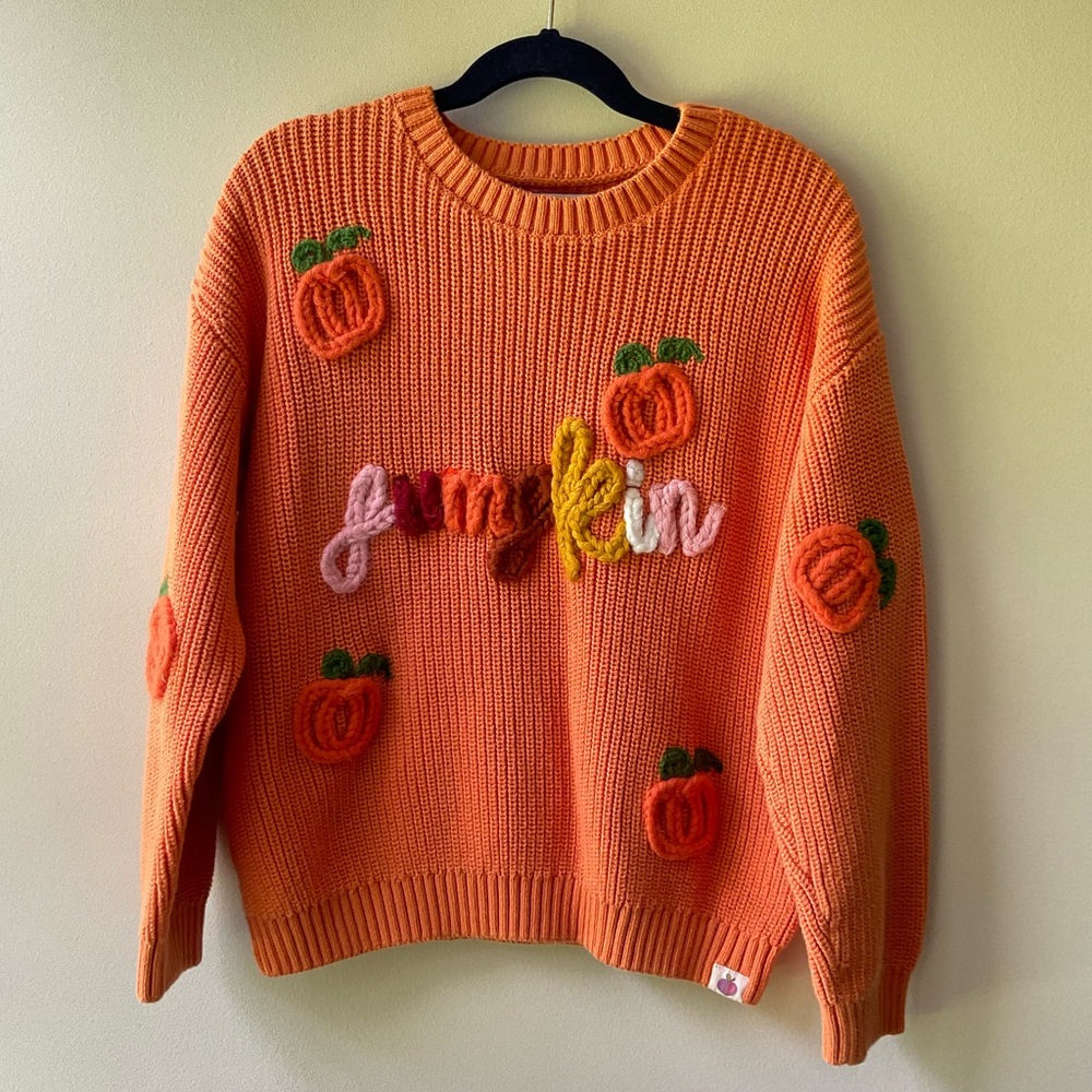 Cheeky Plum Pumpkin Sweater